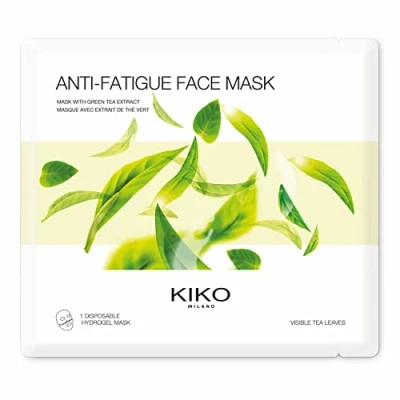 Afbeelding van KIKO Milano Anti vermoeidheid gezichtsmasker Hydraterende hydrogel met groene thee extract