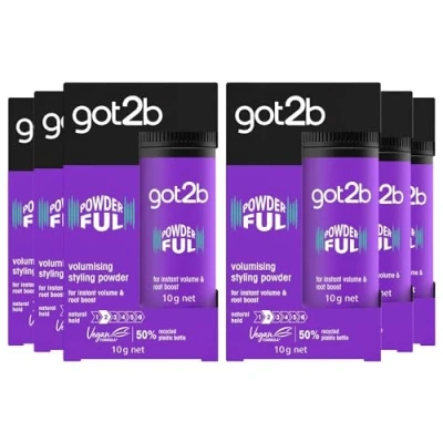 Afbeelding van Schwarzkopf Got2B POWDER&#039;ful Volumising Styling Powder 10 g 6 stuks van