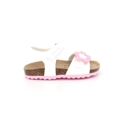Afbeelding van Geox B Chalki meisjessandalen, sandalen voor babymeisjes, Wit., 22 EU