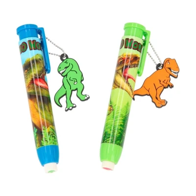 Afbeelding van Dino World gumstift set van 2 stuks