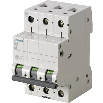 Afbeelding van Siemens 5SL63066 5SL6306 6 Zekeringautomaat 3 polig A 400 V