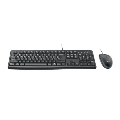 Afbeelding van Logitech Desktop MK120 Toetsenbord en muis set USB Hongaars