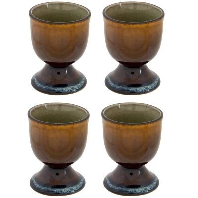 Afbeelding van Cosy &amp; Trendy Eierdopjes Quintana Green ø 5 cm 4 Stuks