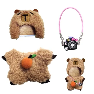 Afbeelding van Gxlaihly labubu kledingpoppen, kleding, 17 cm poppenkleding, accessoires voor poppen, cadeaus jongens en meisjes (B15 (zonder pluche speelgoed))
