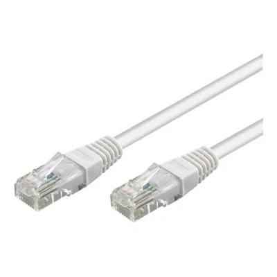 Image de goobay Câble réseau RJ 45 (M) pour 7.5 m UTP CAT 6 moulé blanc
