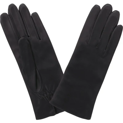 Afbeelding van Glove Story Cloé Leren Dames Handschoenen Maat 8 Zwart