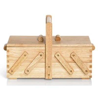 Afbeelding van Prym Naaibox hout licht S