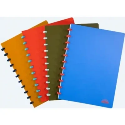 Afbeelding van Atoma Nature schrift, ft A4, 144 bladzijden, gelijnd, geassorteerde kleuren