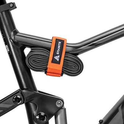 Afbeelding van Granite Rockband binnenband draagriem en fietsgereedschapsset, fietsopbergoplossing voor het bevestigen van extra materiaal aan je mountainbike, BMX fiets, racefiets fiets