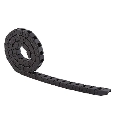 Afbeelding van 1000 mm transmissieketting, R28 nylon transportketting voor printers, 3 maten CNC machine (10 x 10 mm)