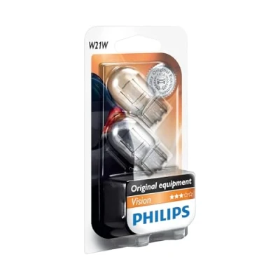 Image de Philips automotive lighting Vision W21W, Lampe De Signalisation, Blister 2