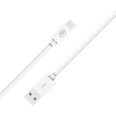 Afbeelding van Bigben Connected, USB A/USB C kabel 1,2 m 3A, Wit