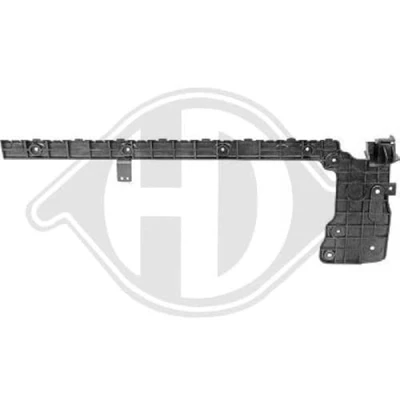 Afbeelding van DIEDERICHS 1457159 Houder, bumper Links achter