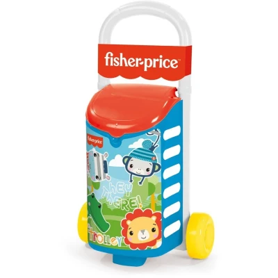 Afbeelding van Dolu Fisher Price Trolly met Ballen 25 Stuks