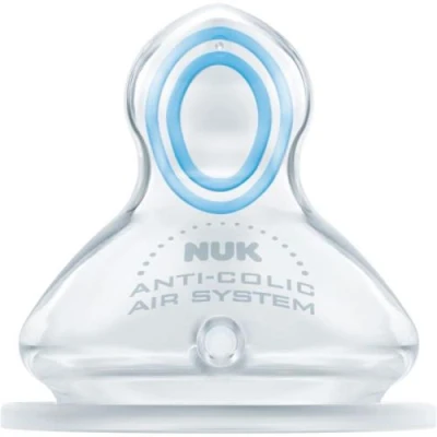Image de Lot 2 Tétines Nuk First Choice + Taille 1 Liquides Épais L