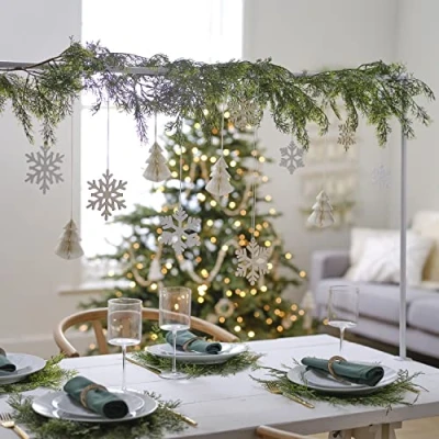 Afbeelding van Hangers Kerstboom Sneeuwvlok