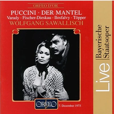 Afbeelding van Dietrich Fischer Dieskau, Bayerisches Staatsorchester, Wolfgang Sawallisch Puccini: Der Mantel (Live Recording 1973) (CD)