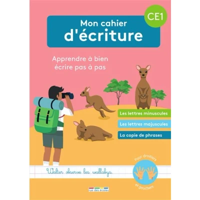 Image de Mon cahier d&#039;écriture CE1