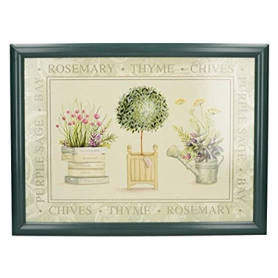 Afbeelding van Creative Tops Dienblad Topiary 44 X 34 Cm Hout Groen