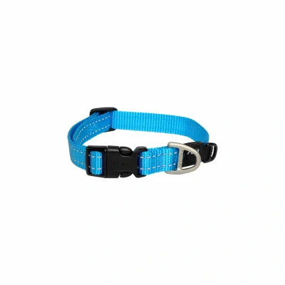 Afbeelding van Rogz For Dogs Lumberjack Halsband Turquoise 25 MMX43 73 CM