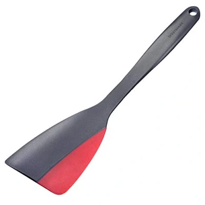 Afbeelding van Westmark Flexi Spatel Uit Kunststof En Silicone Zwart Rood 30cm