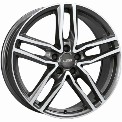 Afbeelding van ALUTEC 5 gat 19duim 112mm lichtmetalen Velg Ikenu hyper silber schwarz Horn poliert IKE90920PO12 6