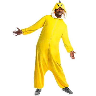 Afbeelding van FUNIDELIA Tweety kostuum Looney Tunes Maat: S M