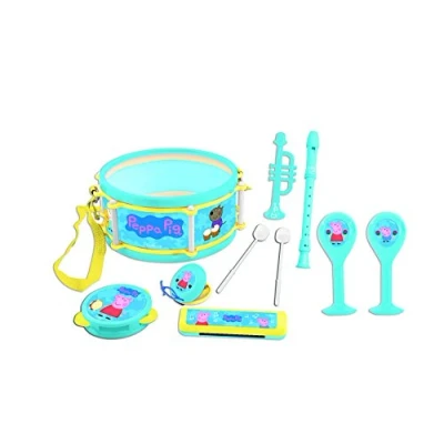 Image de Lexibook Set Musical Peppa Pig 7 instruments Rangement dans le tambour