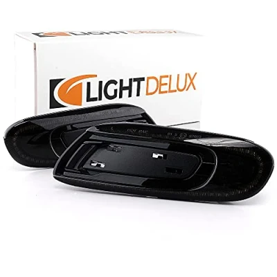 Afbeelding van Black Vision V 173306LG Led knipperlichten, zijknipperlichten, E keurmerk, 2 stuks