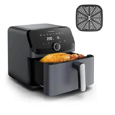 Afbeelding van Moulinex Easy Fry Mega EZ855BF Airfryer Grijs