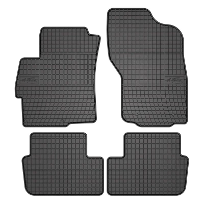 Afbeelding van FROGUM 0481 Vloermatset Rubber voor en achter 4 Zwart Op maat gemaakt MITSUBISHI: Lancer 8 Limousine