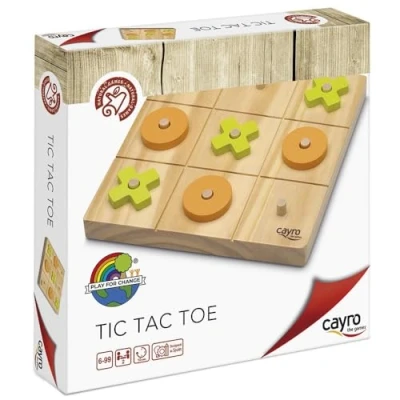 Afbeelding van Drie op een rij Spel Cayro Tic Tac Toe 20 x 4 cm