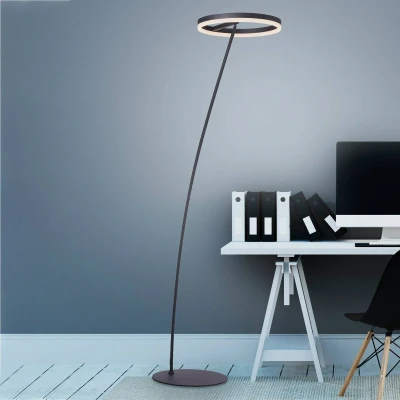Afbeelding van Paul Neuhaus Titus LED vloerlamp antraciet dimmer