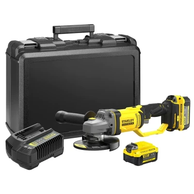 Afbeelding van Stanley SFMCG400M2K accu Haakse slijper V20 +2x 4,0Ah en lader