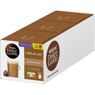Afbeelding van Dolce Gusto Cafe au Lait XL 3x 30 capsules