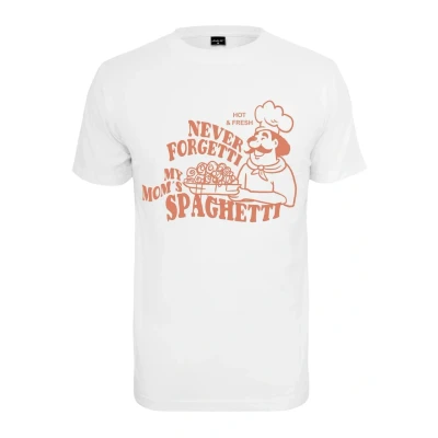 Afbeelding van Mister Tee Spaghetti Tshirt print, Heren, Maat: XL, White