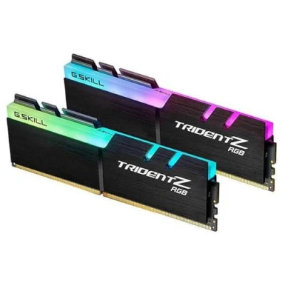 Afbeelding van G.Skill Trident Z RGB F4 3200C16D 32GTZRX Geheugen DDR4 32 GB: 2 x 16 GB 288 PIN 3200MHz CL16 1.35 V voor AMD Ryzen