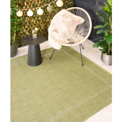 Afbeelding van Buitenkleed Sunset Lichtgroen 60x110 Cm