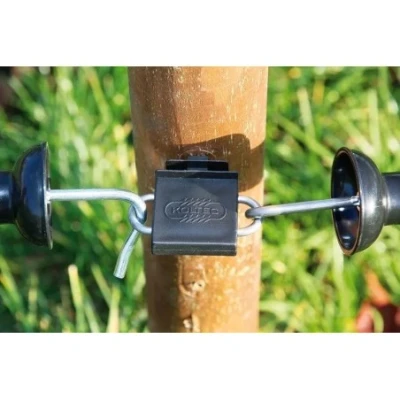 Afbeelding van 2 weg poortgreepankers rvs/inox 4 stuks