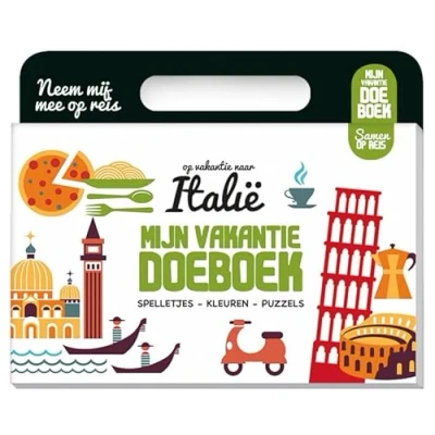 Afbeelding van Uitgeverij interstat mijn vakantiedoeboek italië