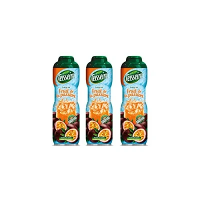 Afbeelding van Teisseire Passievruchtensiroop voor verfrissende dranken, cocktails, recyclebare jerrycan, 3 x 60 cl