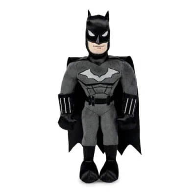 Afbeelding van Grandi Giochi Batman GID pluche dier 25 cm met delen die in het donker oplichten, kleur zwart, DCB01000