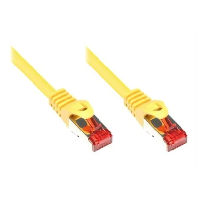 Image de Good Connections RNS Cordon de raccordement RJ 45 (M) pour 2 m SFTP, PiMF CAT 6 démarré, sans crochet jaune