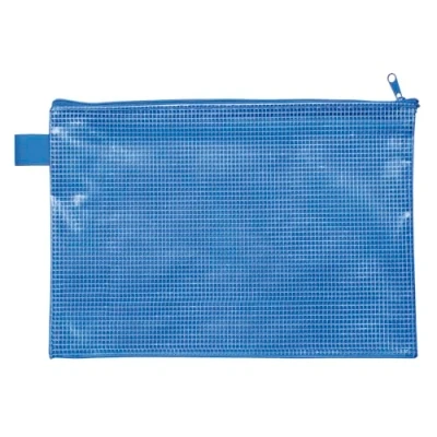 Afbeelding van VELOFLEX 2705050 zak met ritssluiting DIN A5, blauw, versterkt EVA, 1 documententas