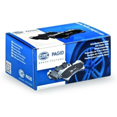 Afbeelding van HELLA 8DB 355 041 131 Remblokkenset Met akoestische slijtagewaarschuwing toebehoren