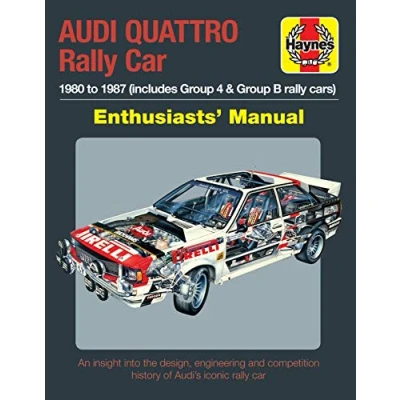 Afbeelding van Audi Quattro Rally Car Enthusiasts&#039; Manual