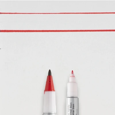 Afbeelding van Sakura, Marker, Permanent marker Identi Pen, rood (Rood)