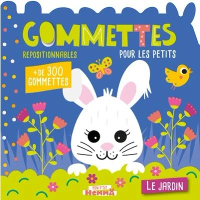 Image de Mon P&#039;tit Hemma gommettes pour les petits Le jardin + de 300 repositionnables
