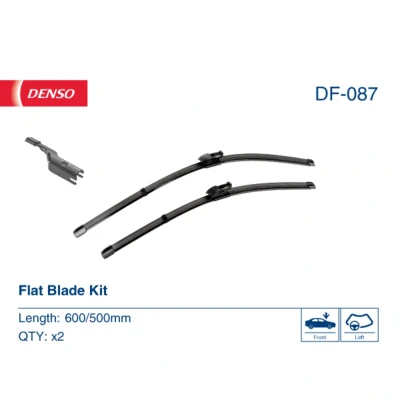 Afbeelding van Ruitenwisser Denso DF 087 Flat blade wisserblad LAND ROVER: Range Rover Sport, Discovery 5