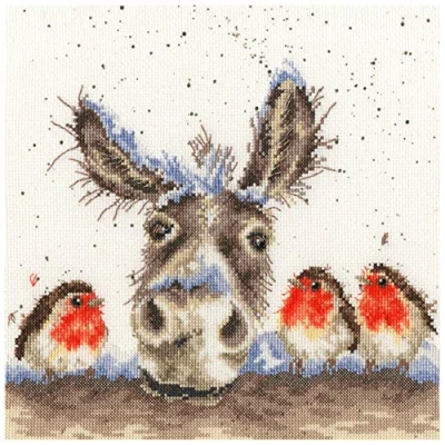 Afbeelding van Christmas Donkey borduren (pakket)